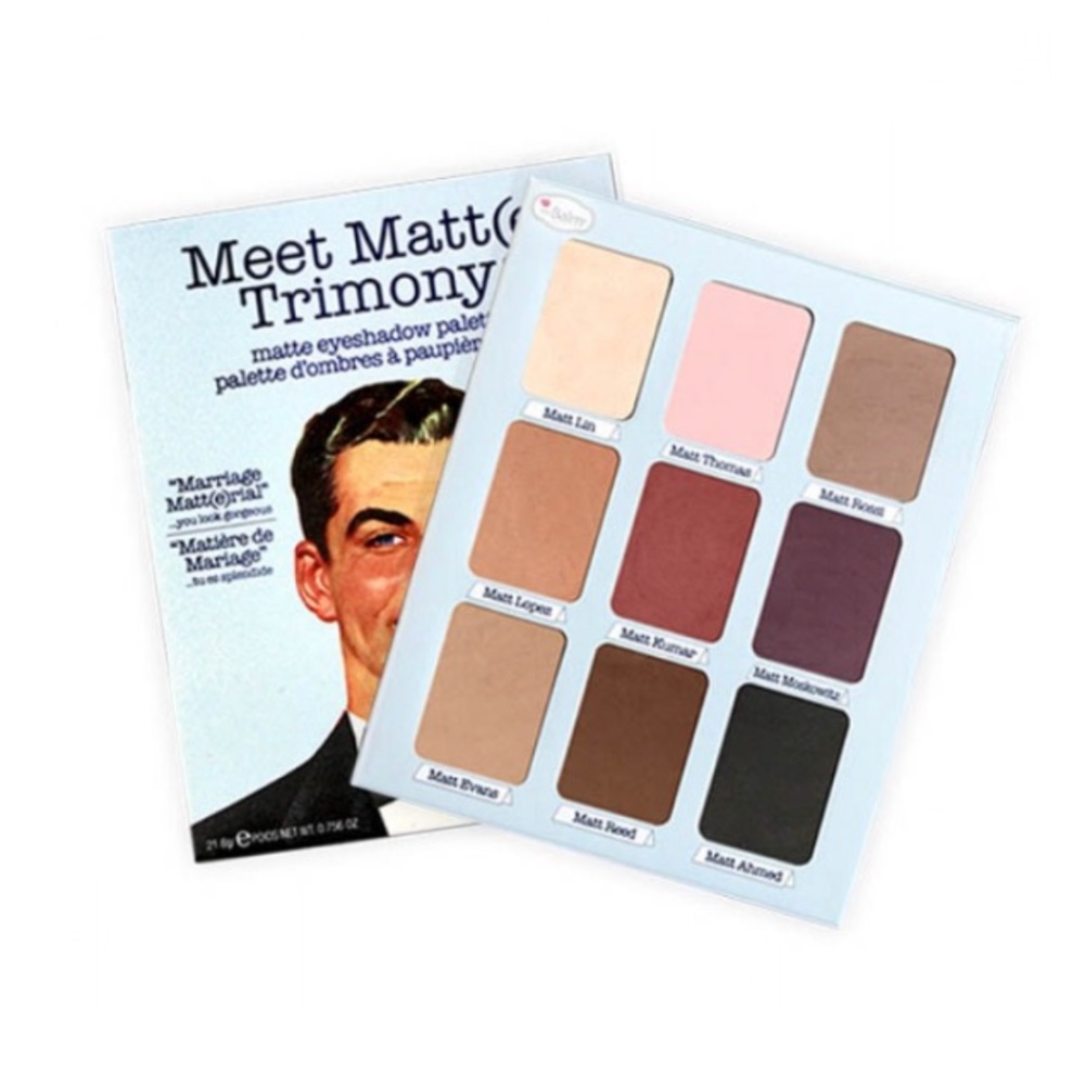 New! Meet Matt(e) Trimony Matte Eyeshadow Palette